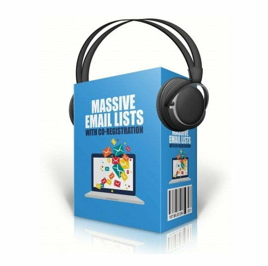 Massive Email Lists with Co Registration – Audio Course with Resell Rights Massive Email Lists with Co Registration – Audio Course with Resell Rights